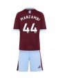Aston Villa Johan Manzambi #44 Domácí dres pro děti 2026-27 Krátký Rukáv (+ trenýrky)